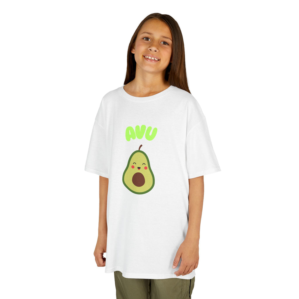 Adorable Avocado Kids Tee, Fun Kids Clothing, Cute Fruit T-Shirt, Gift for Kids, Casual Summer Wear, Funny Kids Apparel