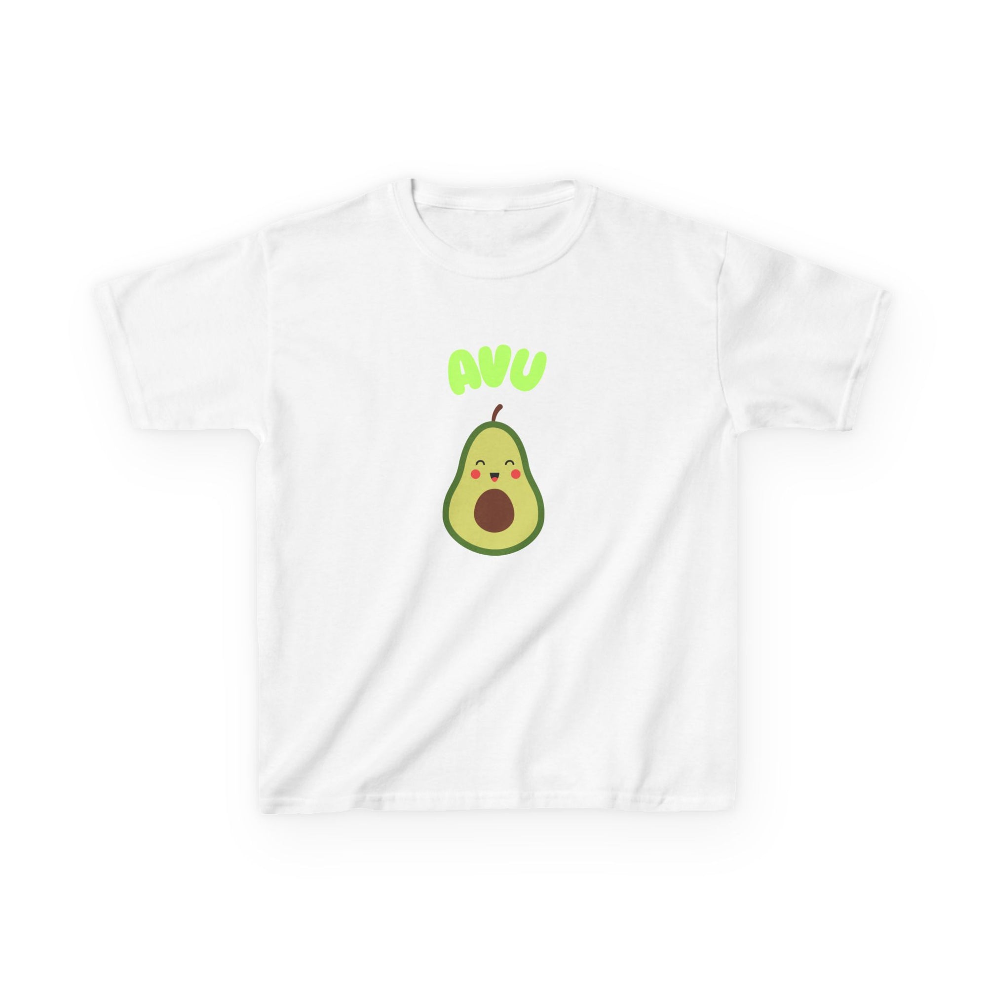 Adorable Avocado Kids Tee, Fun Kids Clothing, Cute Fruit T-Shirt, Gift for Kids, Casual Summer Wear, Funny Kids Apparel
