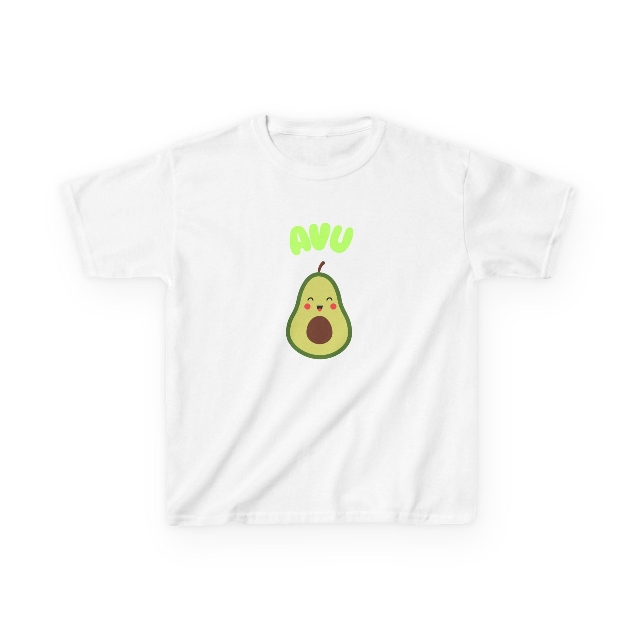 Adorable Avocado Kids Tee, Fun Kids Clothing, Cute Fruit T-Shirt, Gift for Kids, Casual Summer Wear, Funny Kids Apparel