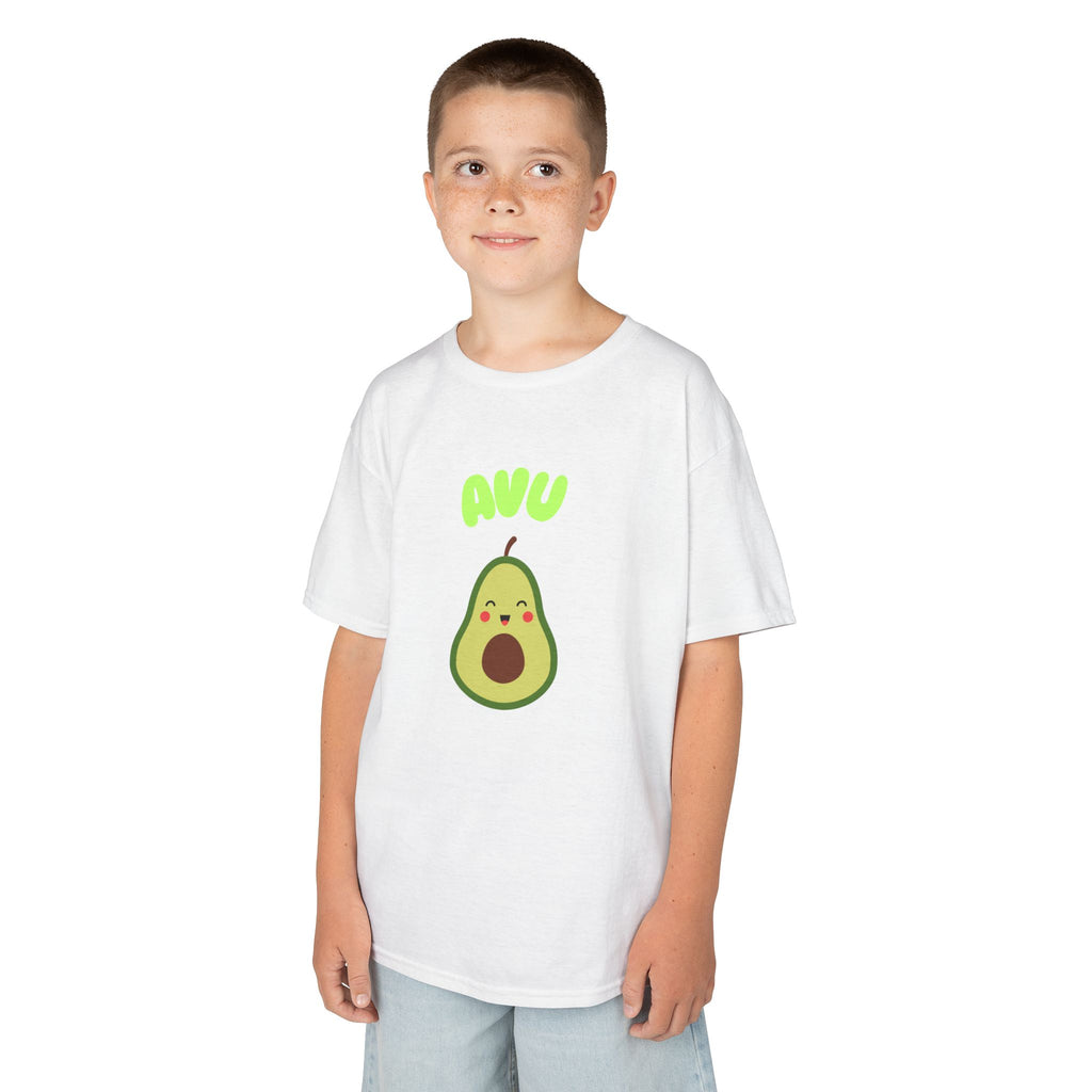 Adorable Avocado Kids Tee, Fun Kids Clothing, Cute Fruit T-Shirt, Gift for Kids, Casual Summer Wear, Funny Kids Apparel