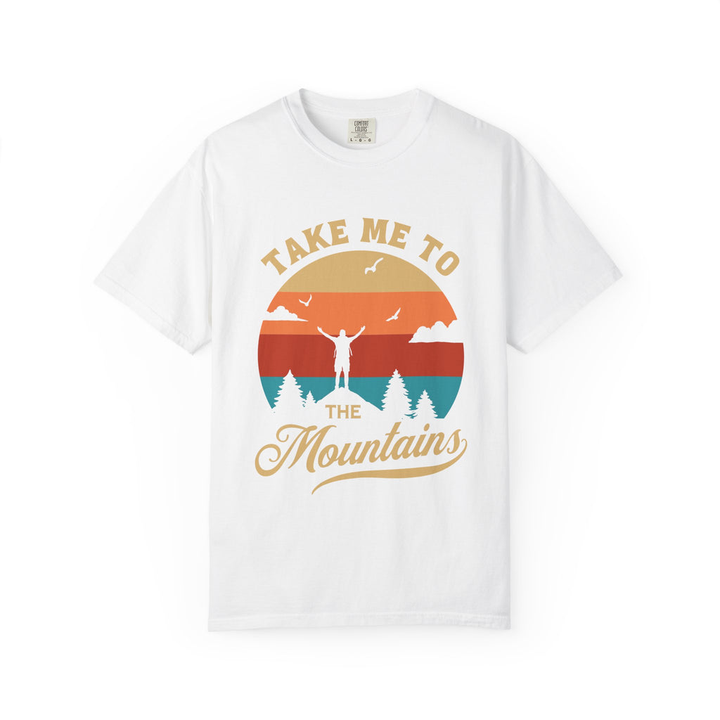 Mountain Adventure Unisex T-Shirt | Outdoor Lover Tee, Nature Gift, Travel Shirt, Camper Outfit, Hiking Apparel