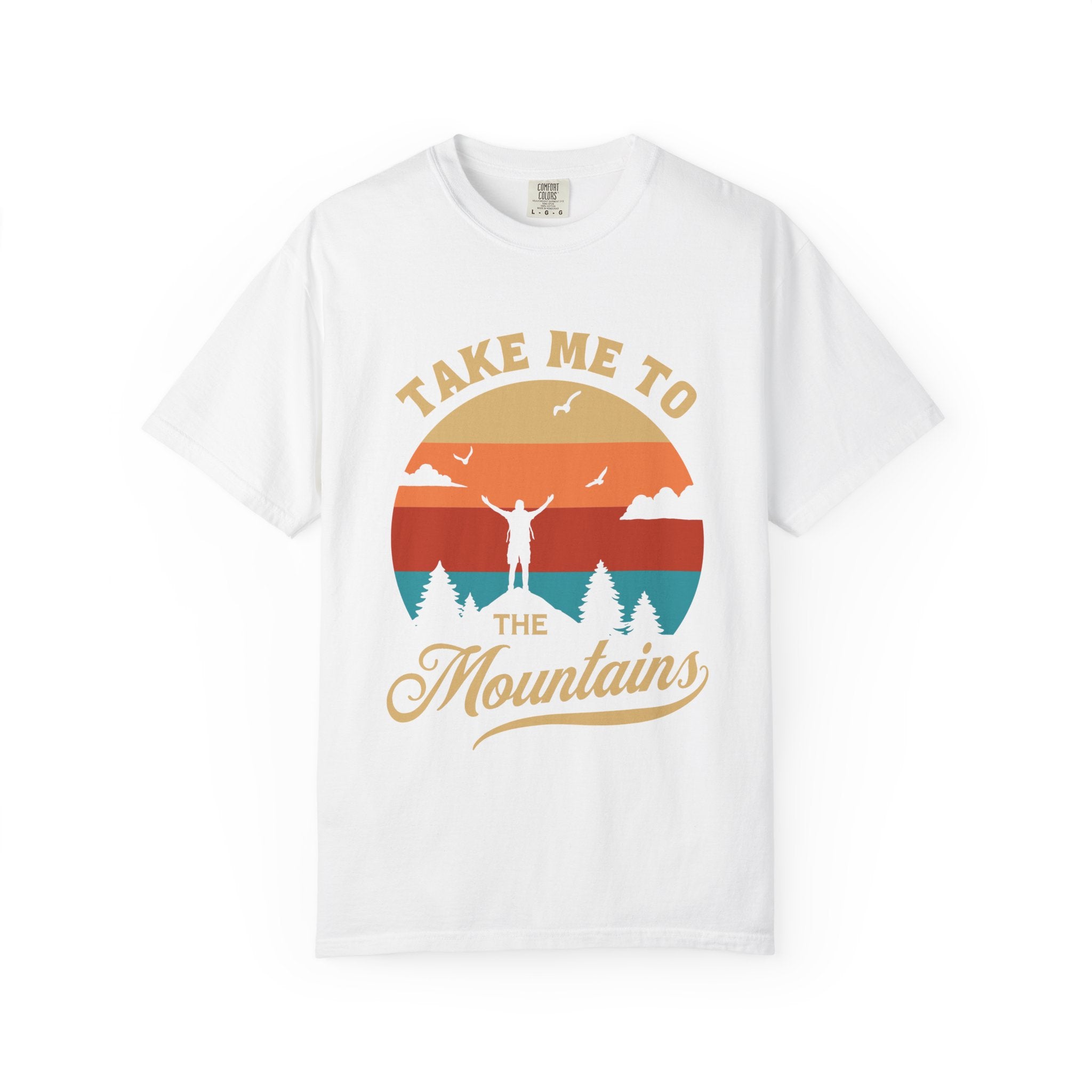Mountain Adventure Unisex T-Shirt | Outdoor Lover Tee, Nature Gift, Travel Shirt, Camper Outfit, Hiking Apparel
